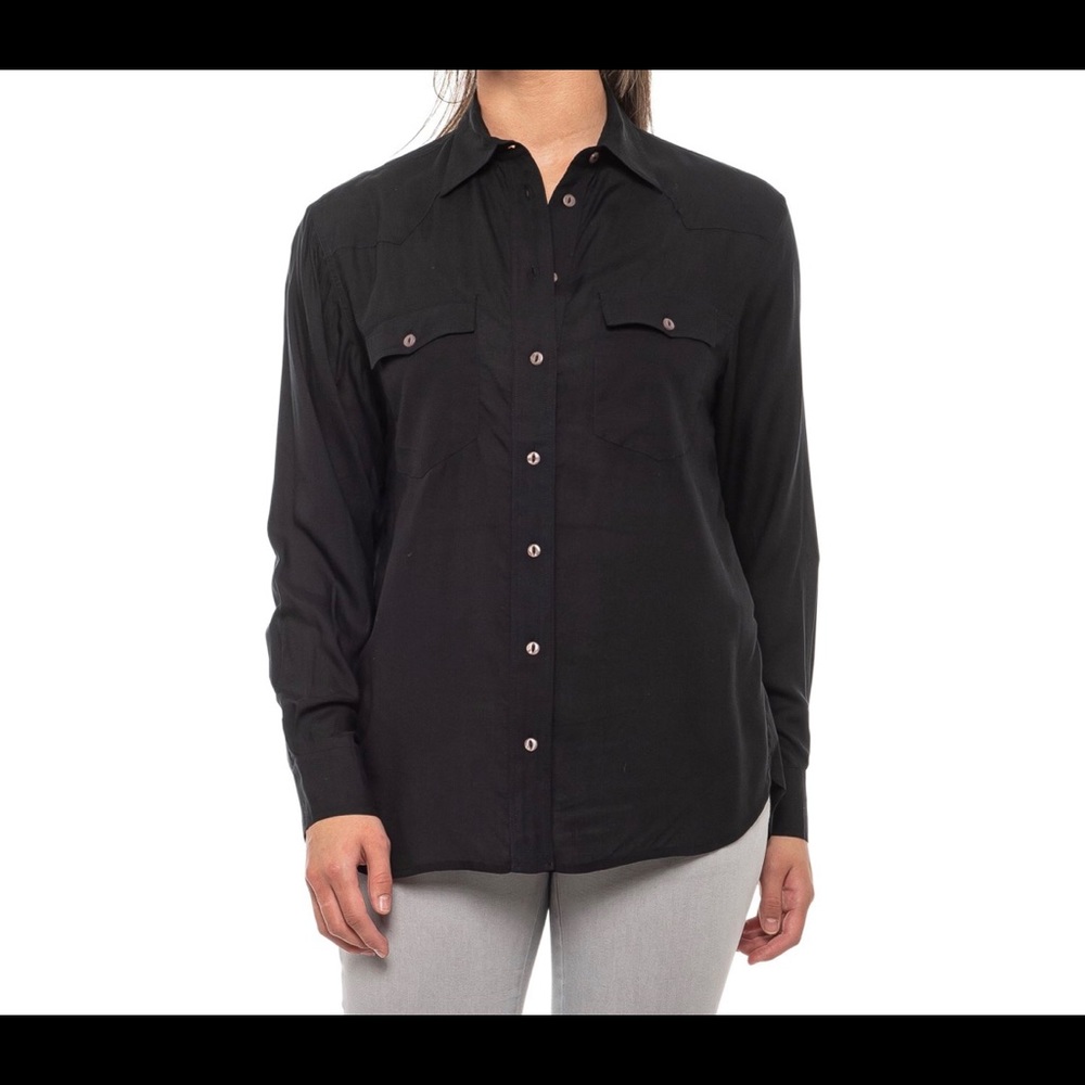 Frye Addie Western Button Down Shirt